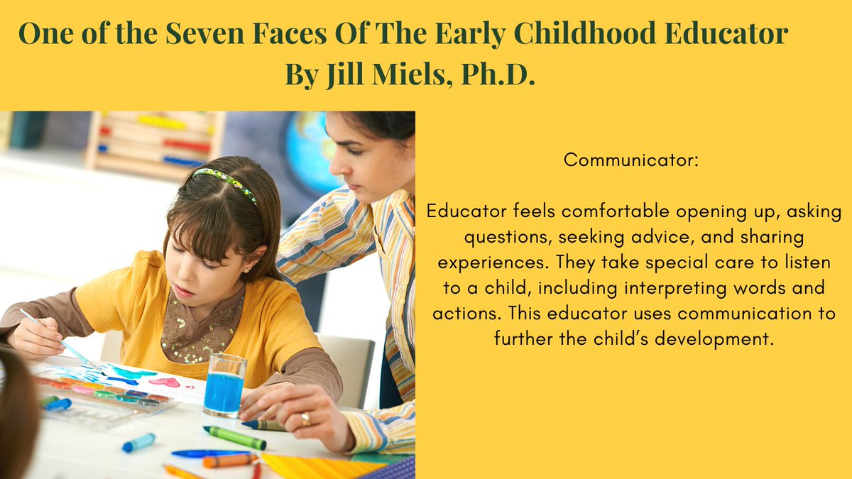 TheMindfulECE's tweet photo. WHAT MAKES A GOOD EDUCATOR?
#ECE #inquiry #FDK #mindfulchildcare #preschool https://t.co/UpTClLgSBC