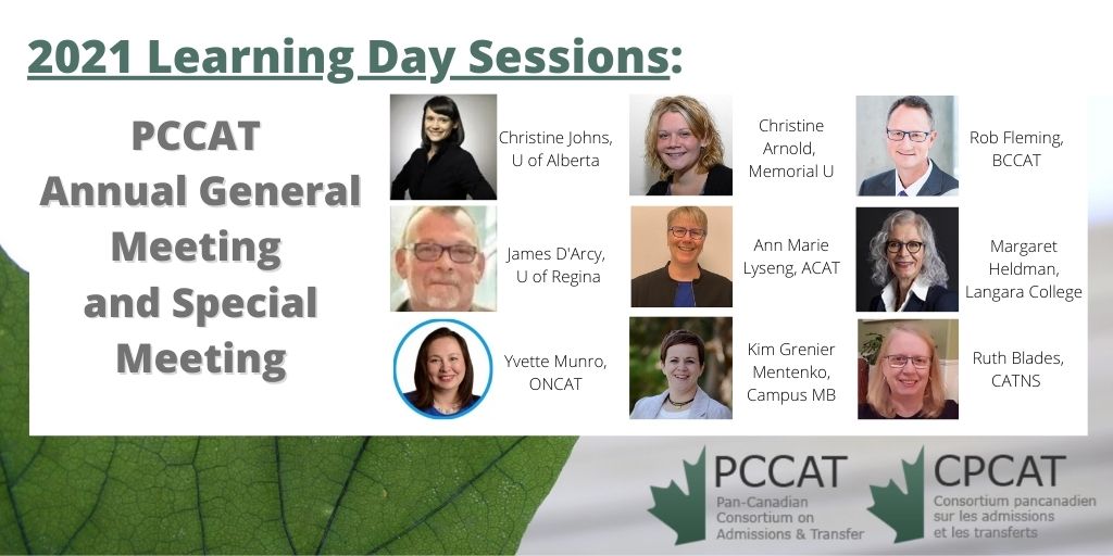 PCCATORG's tweet image. Still time to register pccat.ca/conference/ and attend AGM on #PCCATLearningDay! Join other 🇨🇦 #highered professionals &amp;amp; discuss trends &amp;amp; future directions in #studentmobility &amp;amp; #partnerships!

@univcan @CollegeCan @CampusManitoba @rlblades #MPHEC @csequebec #ACAT @CCMEC