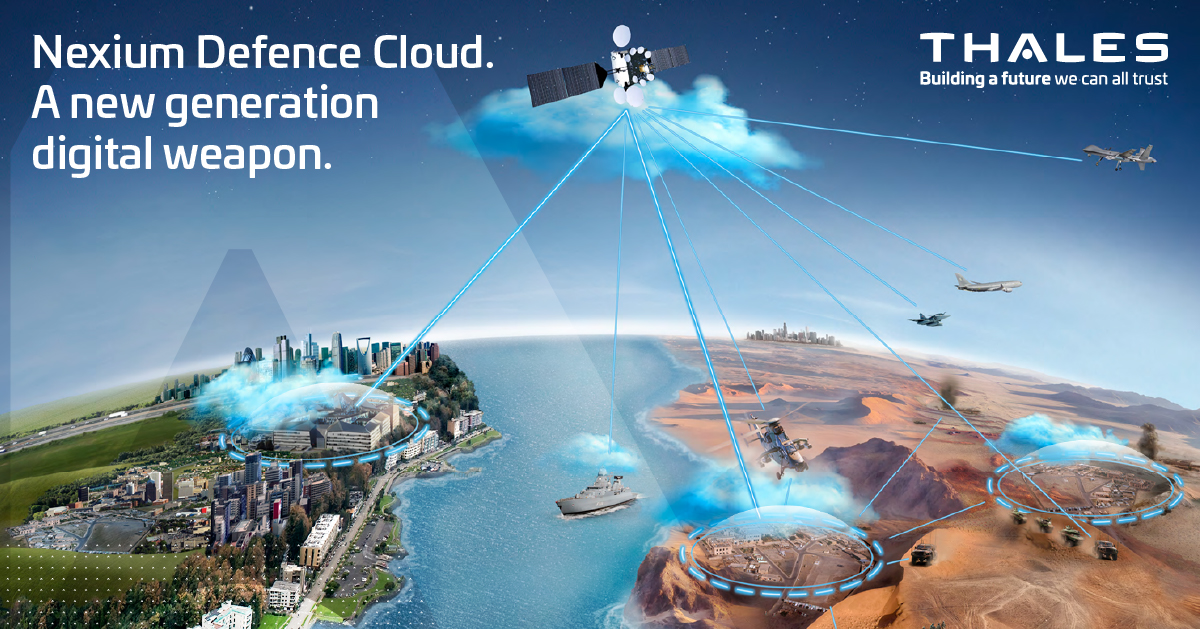 ThalesDefence's tweet image. [#DefenceCloud] NEXIUM Defence Cloud ☁ to answer the highly-demanding requirements of #MilitaryForces as they face digital challenges: thls.co/LYJK50F32ZA
See you at #SOFINS! #SaveTheDate 📅