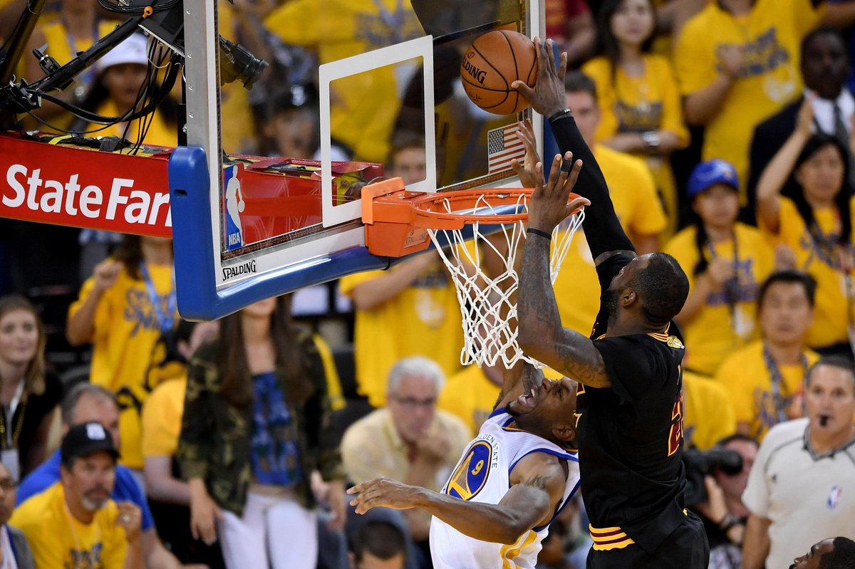 ALLICONICSPORTS's tweet photo. 5 years ago today, the Cavs went down 3-1 vs the 73-Win Warriors

LeBron then had the greatest 3 game stretch in NBA playoff history

In games 5-7, he AVERAGED

▫️36.3 PTS
▫️11.7 REB
▫️9.7 AST
▫️3.0 BLK
▫️3.0 STL

On 51/42/73 splits(59%TS)

Warriors shot 19.4% when guarded by LBJ https://t.co/qH8qTxbRFP