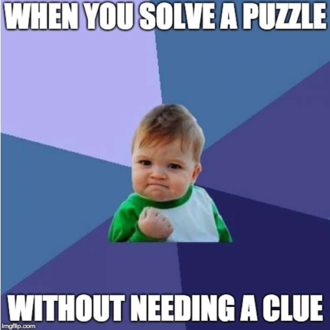 Receive memes like this one for your Escape Rooms (straight to your inbox, every week!) 👇
puzzlebank.substack.com/welcome
