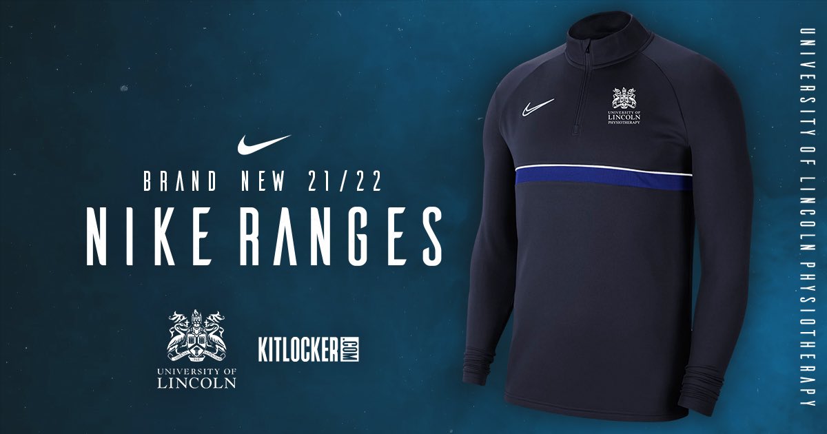 University of Lincoln Physiotherapy Society (@physiosocuol) on Twitter photo Our BRAND NEW University of Lincoln kit link will be going live tomorrow morning 🌐🛒 Available for anyone to order… so don’t miss out on our new Nike range & keep your eyes peeled on our feed! <a href="/kitlocker/">Kitlocker.com</a> <a href="/UoL_Physio/">University of Lincoln Physiotherapy</a> #lookingfresh #Nike #justdoit Our BRAND NEW University of Lincoln kit link will be going live tomorrow morning 🌐🛒 Available for anyone to order… so don’t miss out on our new Nike range & keep your eyes peeled on our feed! <a href="/kitlocker/">Kitlocker.com</a> <a href="/UoL_Physio/">University of Lincoln Physiotherapy</a> #lookingfresh #Nike #justdoit