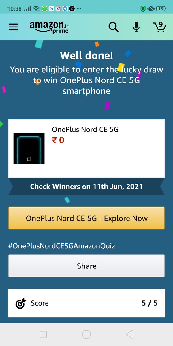 shk2410's tweet photo. @amazonIN @OnePlus_IN 
#AmazonMobileInsider #OnePlusNordCE5G https://t.co/6dRvM6imEs