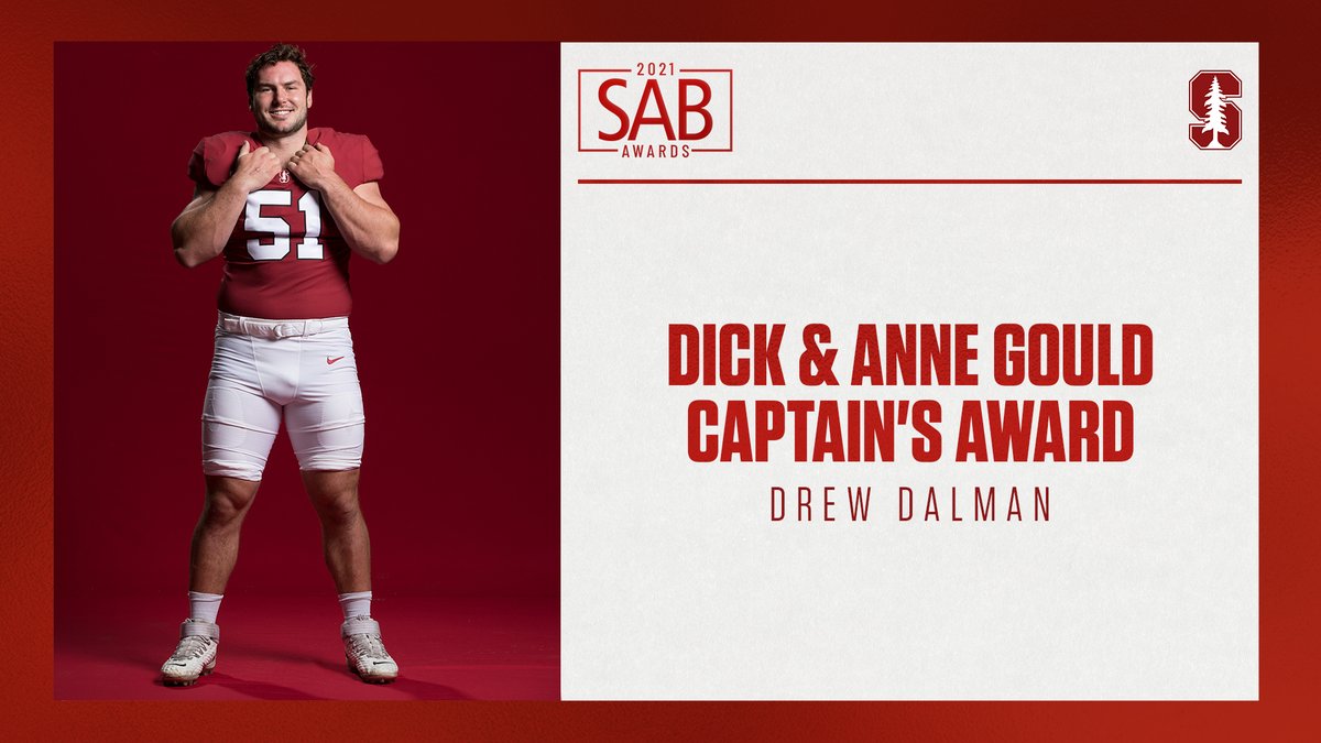 StanfordFball's tweet photo. 𝐃𝐈𝐂𝐊 𝐀𝐍𝐃 𝐀𝐍𝐍𝐄 𝐆𝐎𝐔𝐋𝐃 𝐂𝐀𝐏𝐓𝐀𝐈𝐍'𝐒 𝐀𝐖𝐀𝐑𝐃

Congrats, @drewww0!

🗞 » https://t.co/dLU26IcjfO

#GoStanford https://t.co/pv7Xjn8Fpb