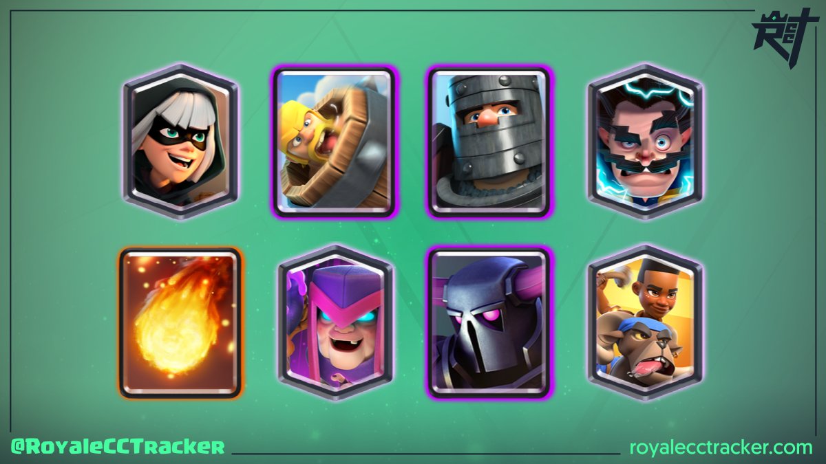 RoyaleCCTracker's tweet image. Imparable @SamantaTF (Samanta) ganando su desafío clásico numero 24 el día jueves, 10 de junio de 2021 16:52 GMT #ClashRoyale

Mazo: link.clashroyale.com/deck/es?deck=2…