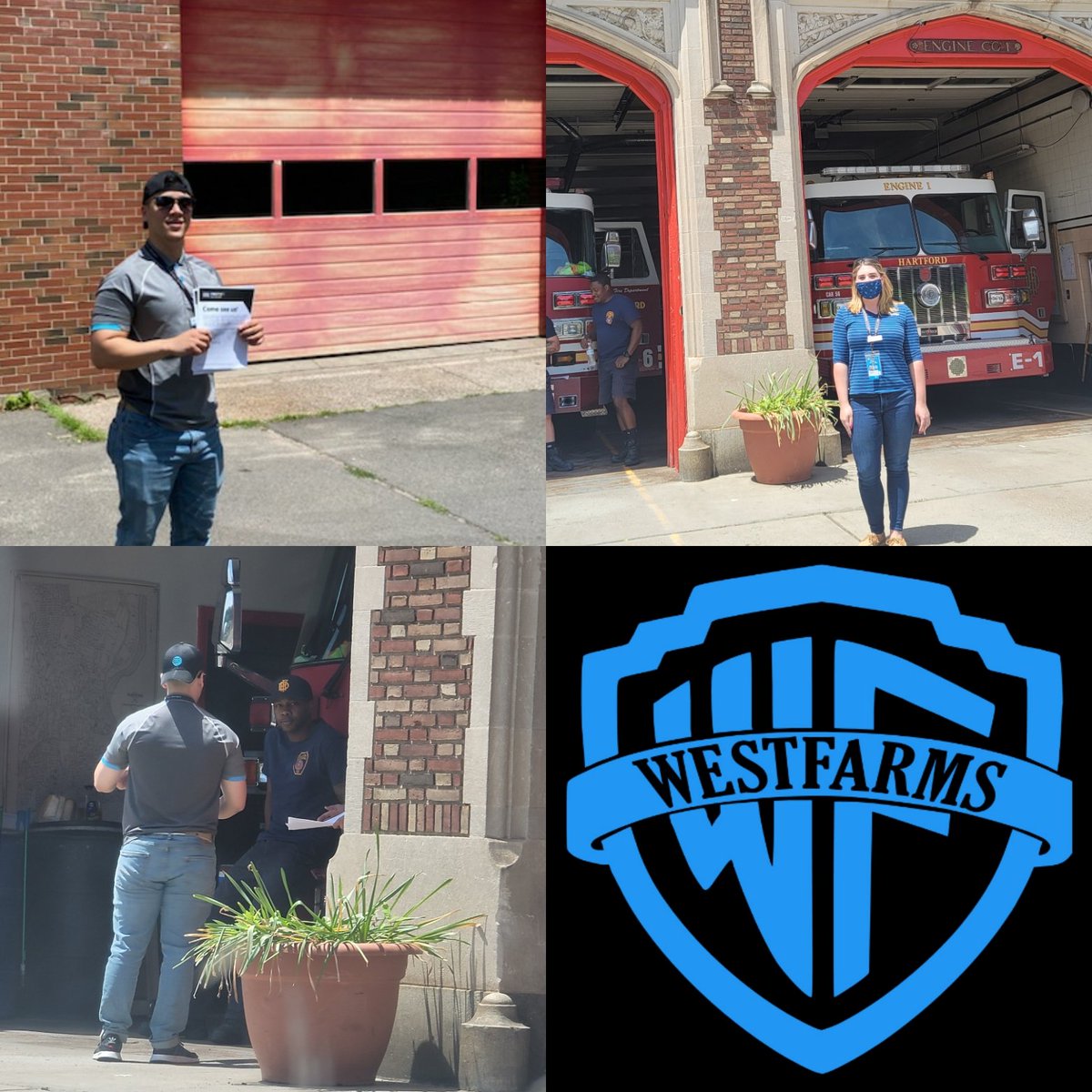 GenovaMarisa's tweet photo. Visiting our friends in Hartford Fire since we have gotten a few referrals from there. Sharing our contacts and inviting them to our #FirstNetfriday event! Had a good time hanging out with them. @DanteDSep  @biggriffnrg  @SanKristofer  @Auvino15 @JPotter24  @TheRealOurNE https://t.co/YL0qthUr5L