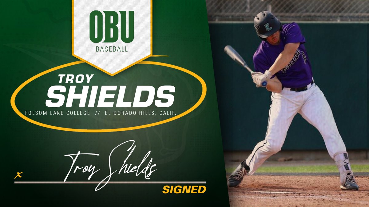 Troy Shields from El Dorado Hills, Calif. will join the OBU baseball team in the fall of 2021.

#OnToVictory