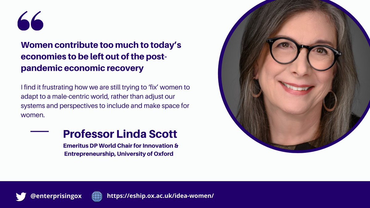 ProfLindaScott's tweet image. We know #COVID19 has created significant issues for literally millions of young women right now. The onus is on us to do the work to address gender disparities in the economy, in academia and beyond bit.ly/3cxMpvS #IDEAOxford #DoubleXEconomy #WomensEconomy