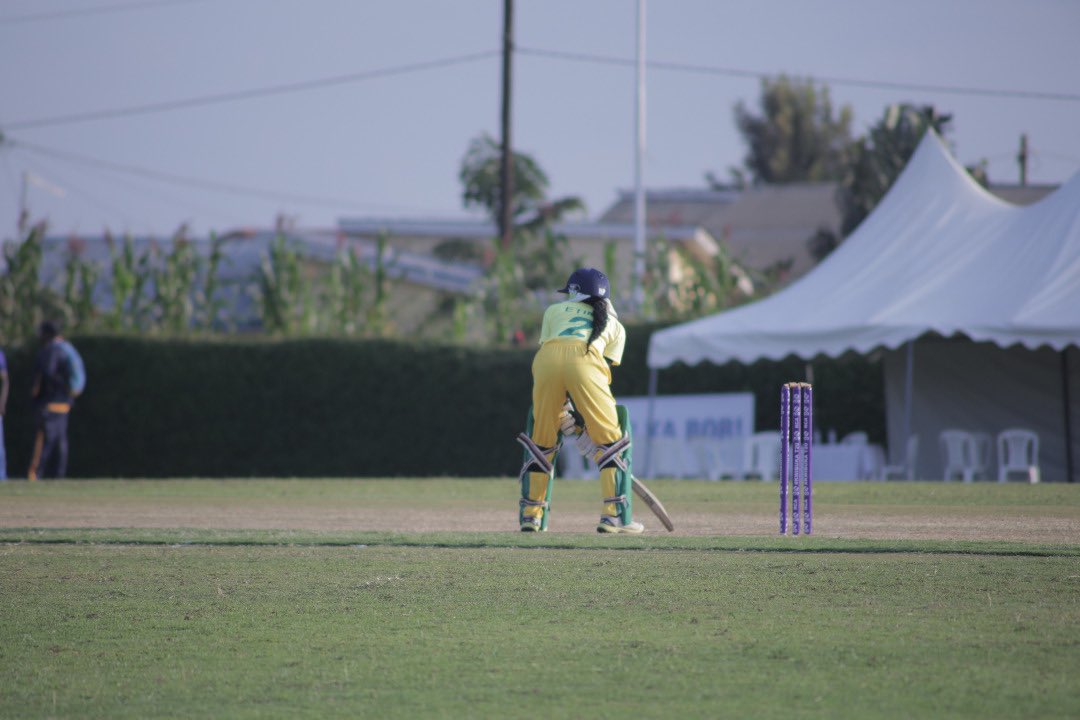 NIGERIA SNATCH SEMIFINAL SPOT AFTER TENSE 3-WICKET VICTORY OVER BOTSWANA IN LAST GAME OF ROUND ROBIN PHASE OF KWIBUKA T20s #kwibukaT20