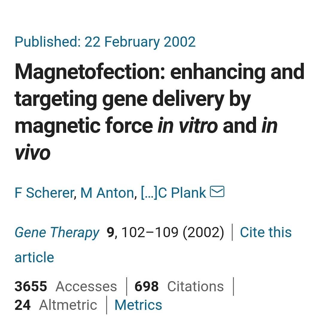 TheFirstLoser22's tweet image. #Magnetofection #PubMed #science 
#sheep #research #dontbeasheep