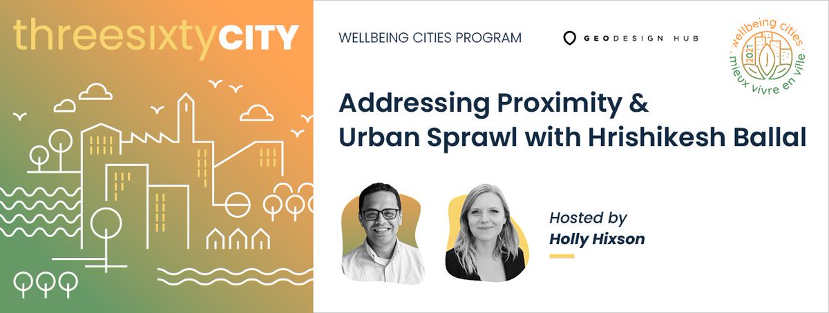 JUST OUT! Listen to this #threesixtyCITY x #WellbeingCities special on how city governments can use sprawl metrics to plan for more liveable, connected, and healthy cities with our Global Urban Innovator <a href="/geodesignhub/">Geodesignhub</a>! Moderated by <a href="/hollyrhixson/">Holly Hixson</a>. 
🎧: newcities.org/threesixtycity…