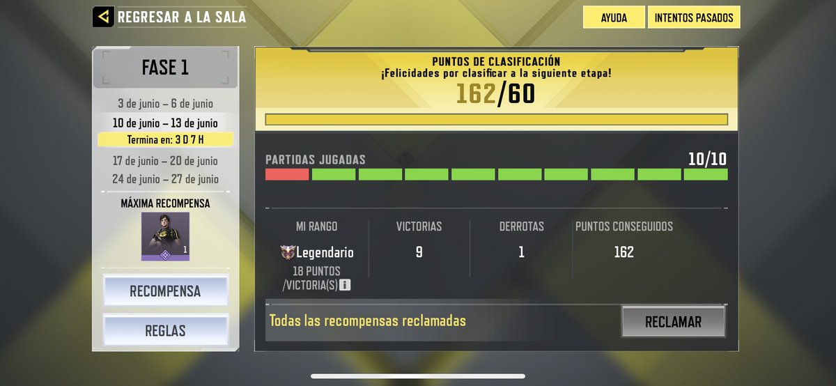Nobru_Games's tweet photo. Bueno , terminamos el segundo finde , muy fino con solo una derrota por los randoms 💪🏼🤟🏼.#championship #Callofdutymobile https://t.co/klFTuc2hV2