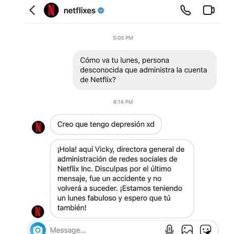 ErigolDelViento's tweet image. No existe el crunch en Netflix.