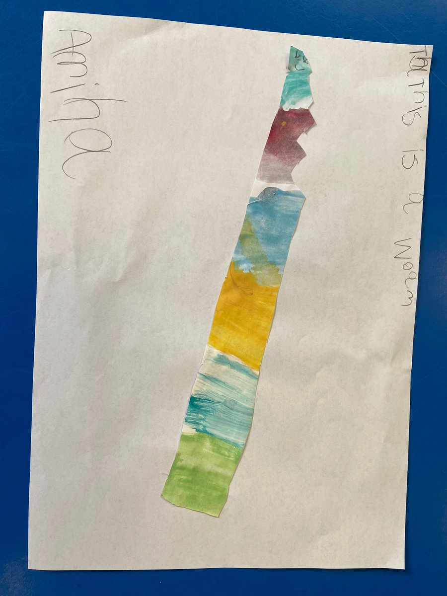 BogushMiss's tweet photo. Conkers have been loving art week! We began by painting paper in different colours. Then we cut the paper into different shapes to create different mini beasts! We were super impressed by the various mini beasts made! @Centralprimary  @MissCWhite1 https://t.co/A1rYA7E0wh