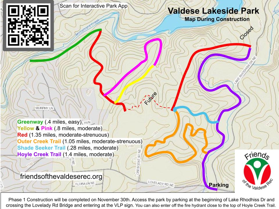 FriendsValdese's tweet photo. Where can you access Valdese Lakeside Park during construction? Interactive Map at https://t.co/9tPiDzsktJ https://t.co/UIONhUpsED