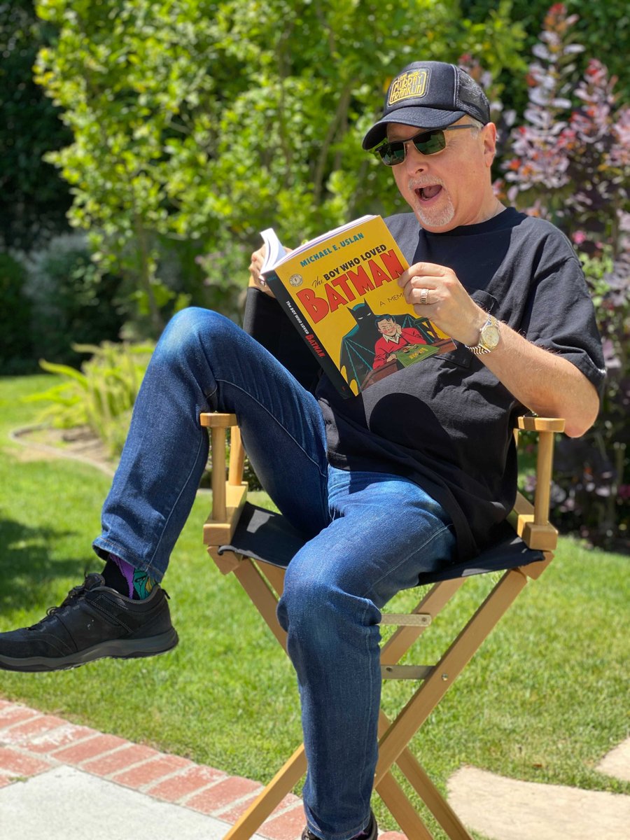 Join us TOMORROW at 12pm PT / 3pm ET on LegionM.tv for a LIVE discussion with Michael Uslan, the originator and Executive Producer of the Batman movie franchise! We'll discuss Michael's memoir "The Boy Who Loved Batman" and #LegionM's quest to bring it to the stage.