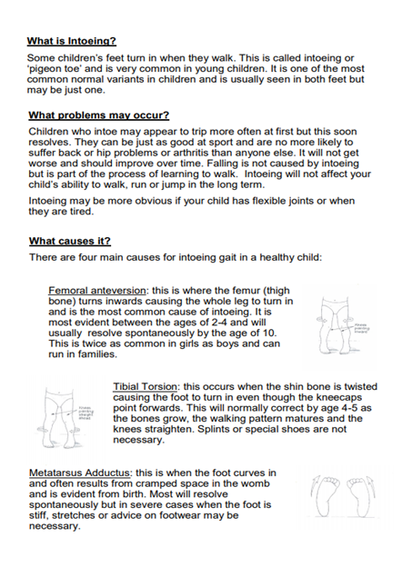 CNWL_PaedTherap's tweet photo. Does your child turn his feet inwards when walking?
Read below for more information and tips. @LNWH_NHS @TheAPCP #paedsphysio #gait #intoeing
#paedsmsk https://t.co/KAbOG3CCh9