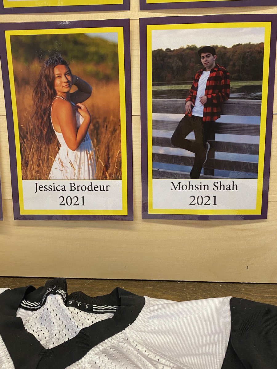 BMR’s newest Joe Struzik Student-Athlete Award Winners!  Congratulations Jessica and Mohsin.