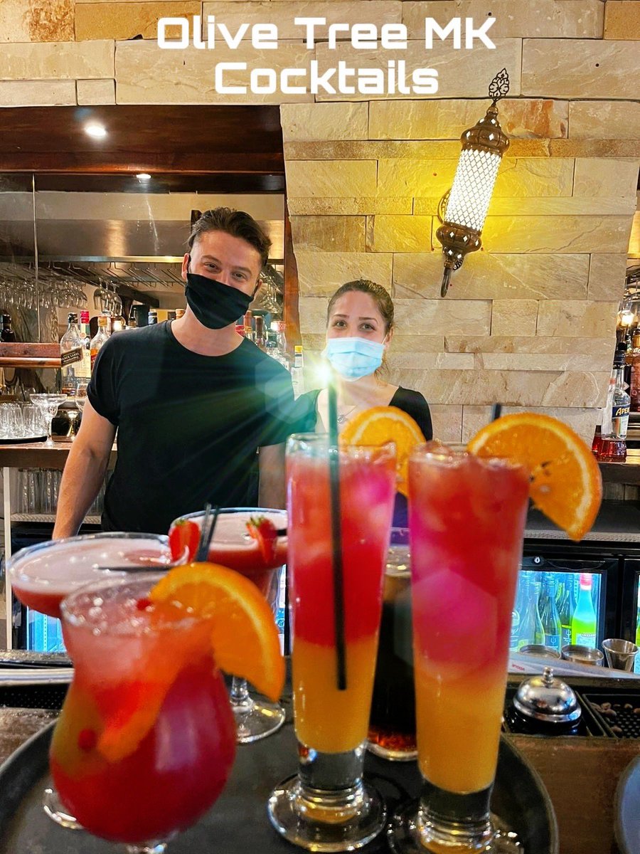 When you just love making cocktails for our guests especially on these lovely hot summer days 😍 what’s your favourite cocktail 🍹?#olivetreemk #turkishfood #independentrestaurant #cocktails #lovemk #miltonkeynesbusiness #grill #mocktails #turkishrestaurant #foodie #hospitality