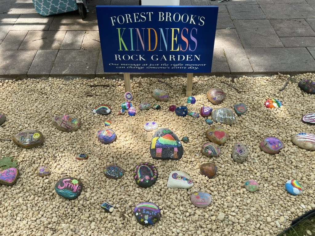 Fiorini_Fb's tweet photo. Today we painted rocks for Forest Brook’s rock garden! @HPS_Eagles https://t.co/swW4TDSw6g