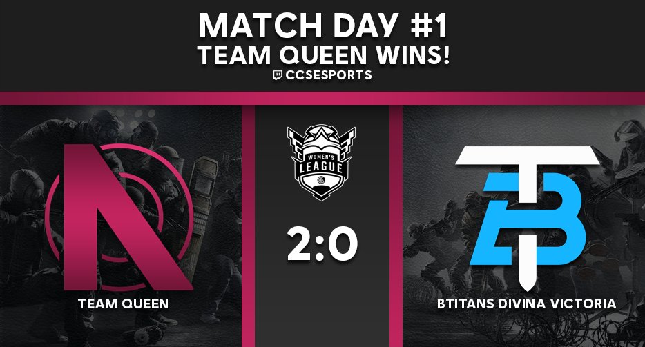 Let's goooo! Our first win in #CCSW. GGs <a href="/DivinaVictoria_/">bTitans Divina Victoria</a> !