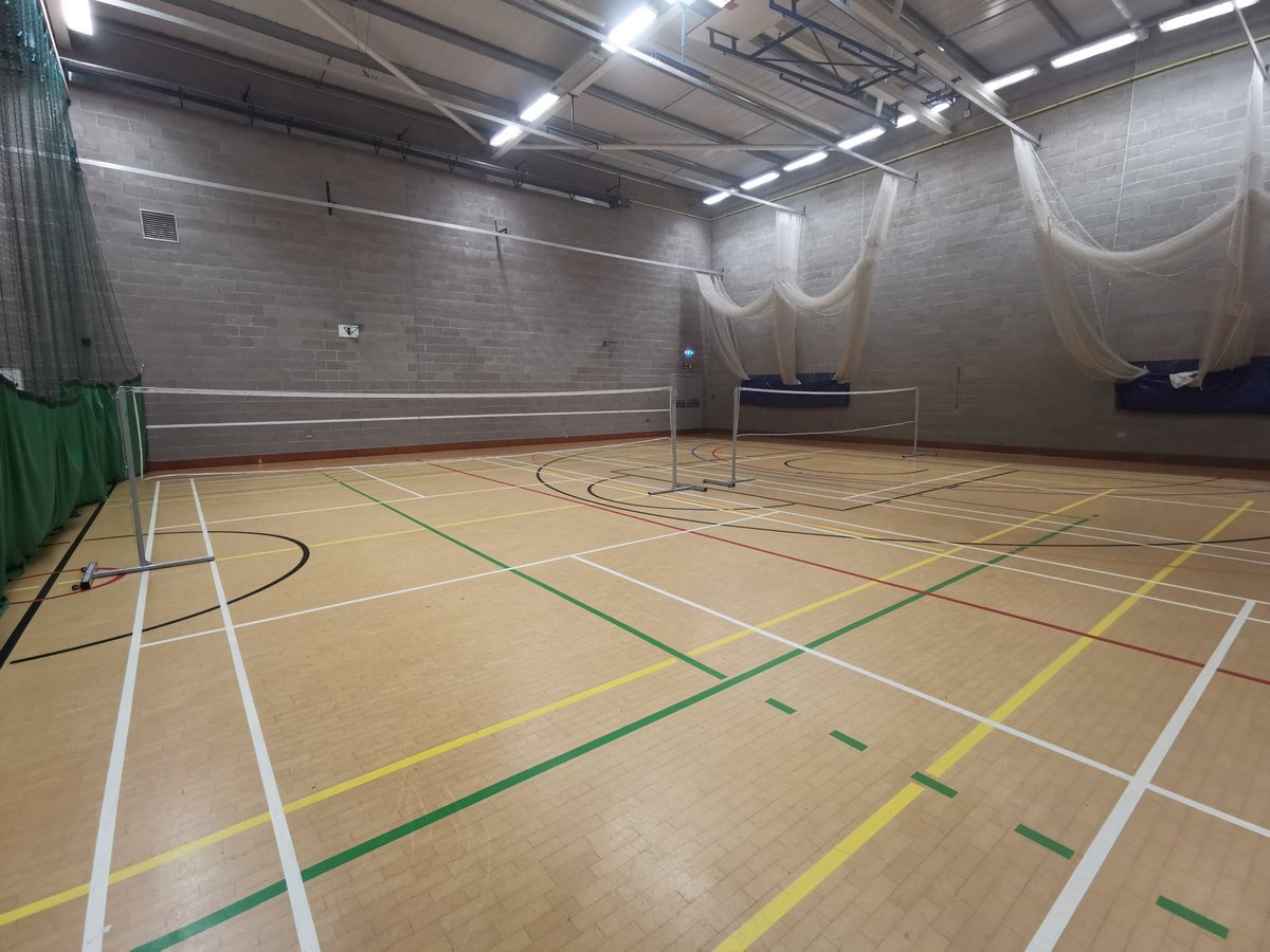 TheMountSports's tweet photo. The Mount School Sports Hall hosts Mountain Ash Badminton Club tonight. https://t.co/naWFKjUetO