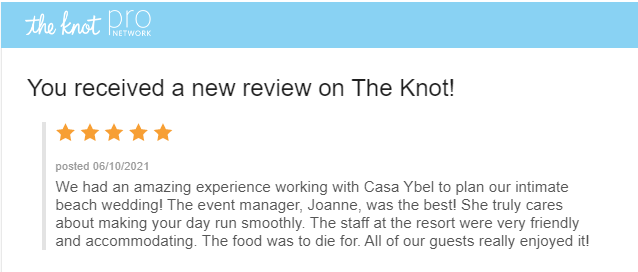 Over a century of wedding traditions at Casa Ybel Resort. 😍 Thank you for the wonderful review. #sanibel #sanibelwedding