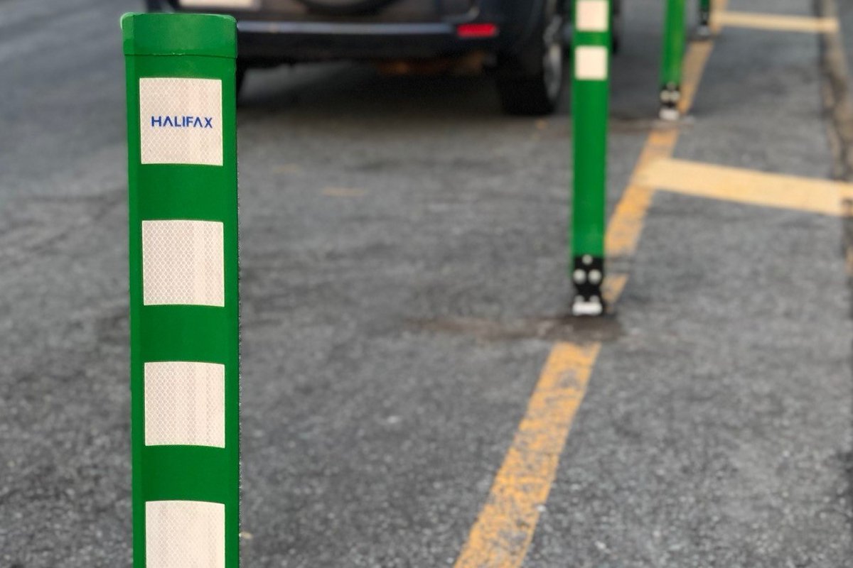 With bollards back on Rainnie Drive, crews are working on Lower Water Street next. They will add a few new bollards, and replace damaged ones.

If you're parking on Lower Water, follow signage and park beside the bollards, not between them.