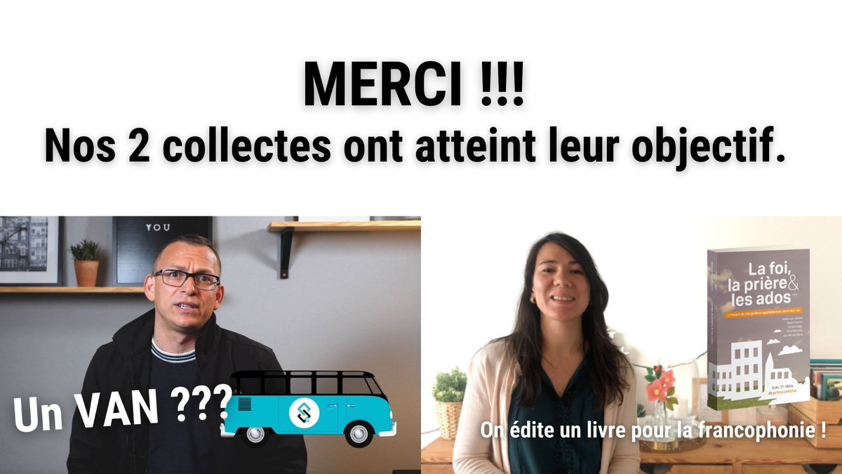 jpcfrance's tweet photo. MERCI !!! Nos 2 collectes #helloasso ont atteint leur objectif. Ces projets vont voir le jour, et c'est grâce à vous ! #merci #jpcfrance #legacy #streetpasteur https://t.co/vcPRb5923O