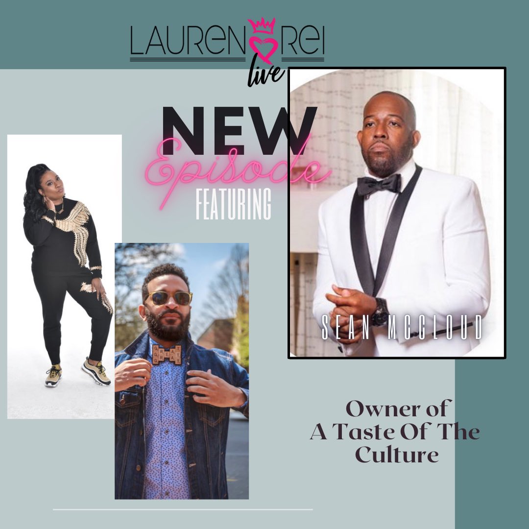 New Episode of <a href="/LaurenReiLive/">Lauren Rei #Live</a> feat @atasteofthecul1  streaming now!!! Check our story for a special promo code