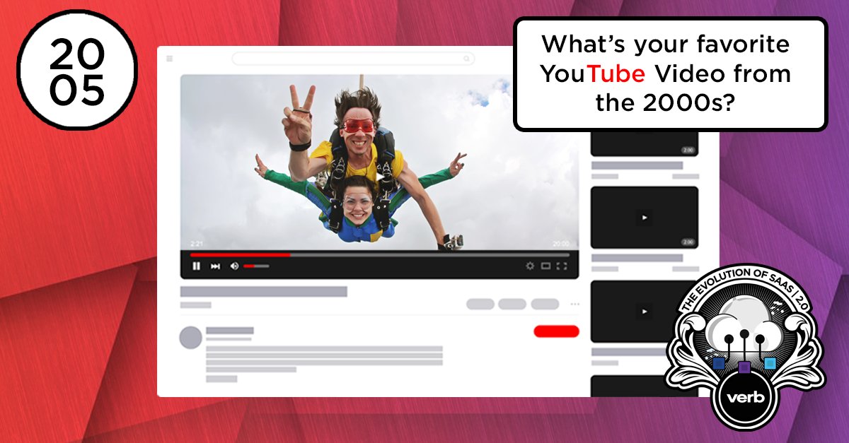 ShopMARKET_Live's tweet photo. There was a cat on a piano, a couple of lip-syncs, and this video of a cute baby biting his brother's finger, but on this #tbt, do you remember your favorite video from 2005 when #YouTube launched? #EvolutionofSaaS #VerbTechnology https://t.co/ZlRrjiLYFx