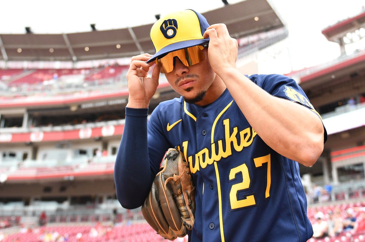 Milwaukee Brewers on X: While we wait for the rain to stop, here's a pic  of Willy Adames.  / X