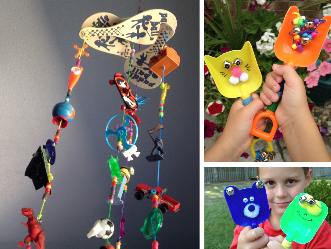 Fun ways to repurpose kids toys! Check out our Kids Corner: tinyurl.com/dd7vww5p  #kidscrafts #repurpose #diykidsroom #dollarstorecrafts #craftsforteens #crafty #crafts #funcrafts #diymusicalinstruments #summercrafts #imadethis