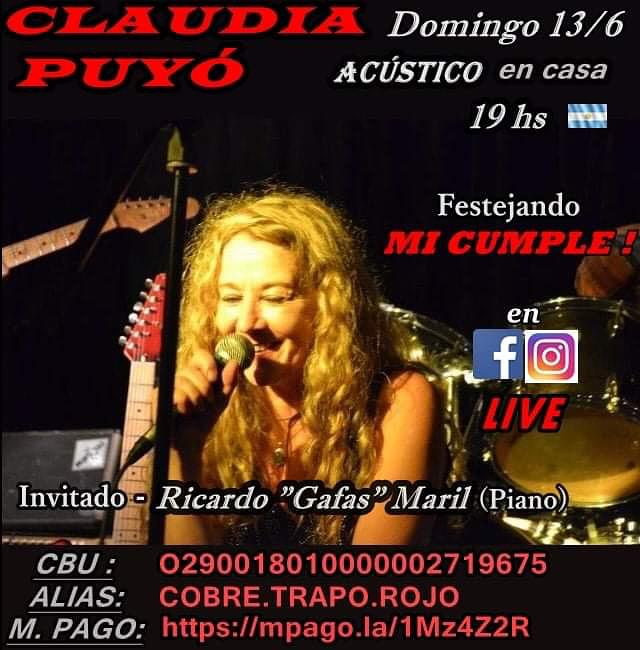 BaylacJuan's tweet photo. Claudia Puyo te va dar una mano con música https://t.co/gO9oQkrj80