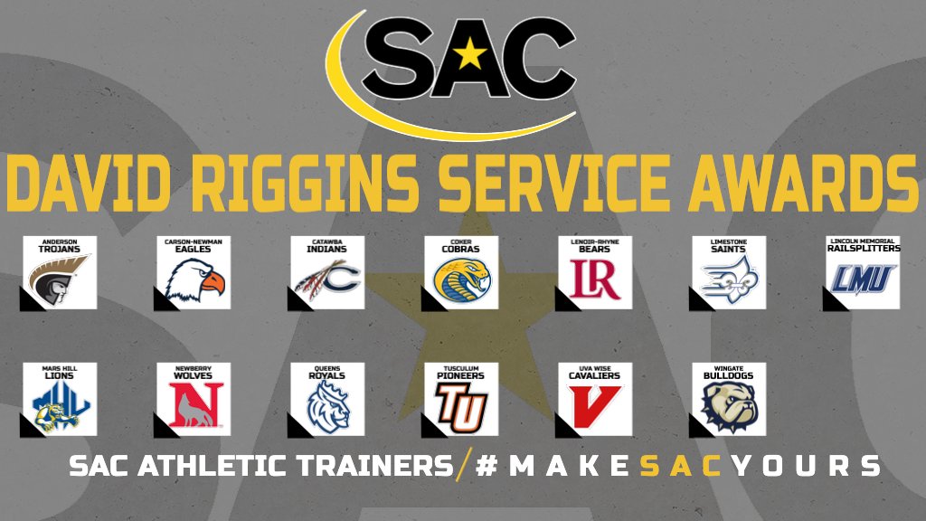 SAC Athletic Training Staffs Awarded 2020-21 SAC David Riggins Service Award #MakeSACYours 

Story: thesac.com/x/62ia8