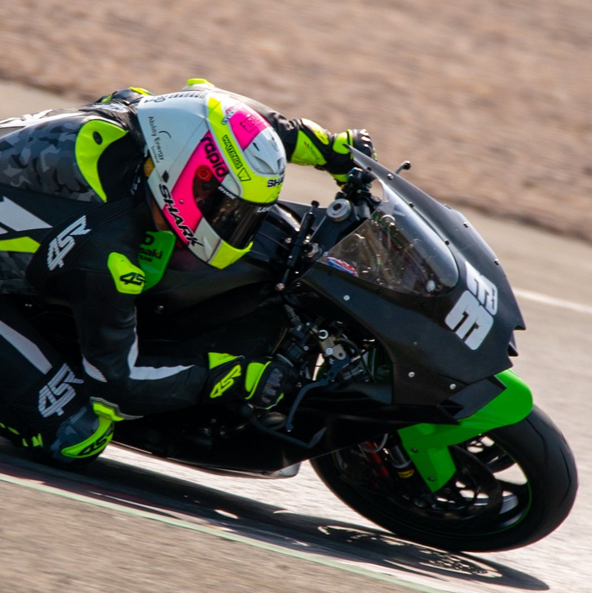 olithephoto's tweet photo. A selection of pics of @keithfarmer303 on his @MorelloIMR ZX10rr at the @OfficialBSB final test at @DoningtonParkUK - which is impressive considering how late this package came together. https://t.co/ZihUqrFzIK