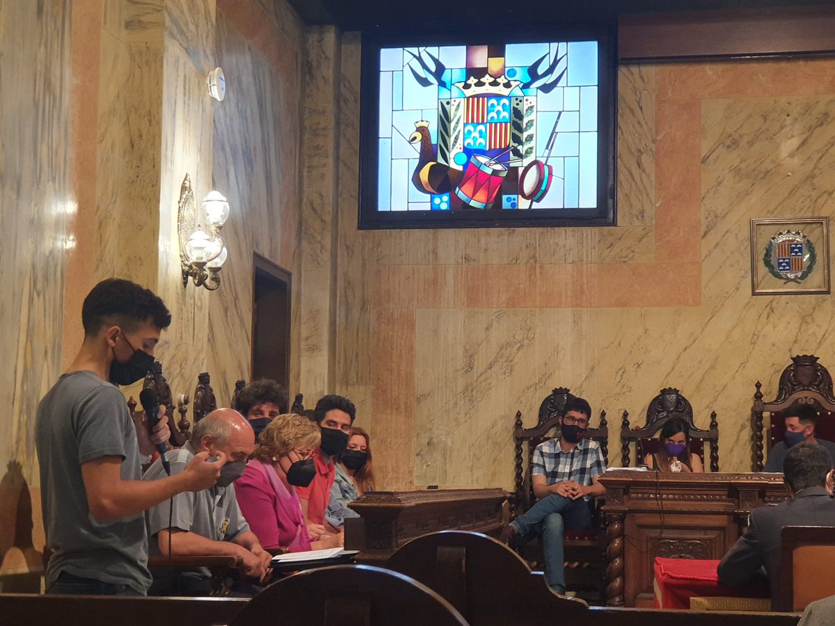 El ple de l'<a href="/AjuntamentBerga/">Ajuntament de Berga</a> aprova la moció contra els bombardejos d'Israel i de suport al poble palestí i a la campanya de BDS, presentada aquesta tarda des del Casal Panxo.

Els Països Catalans amb la llibertat de Palestina! ✊🏼🇵🇸