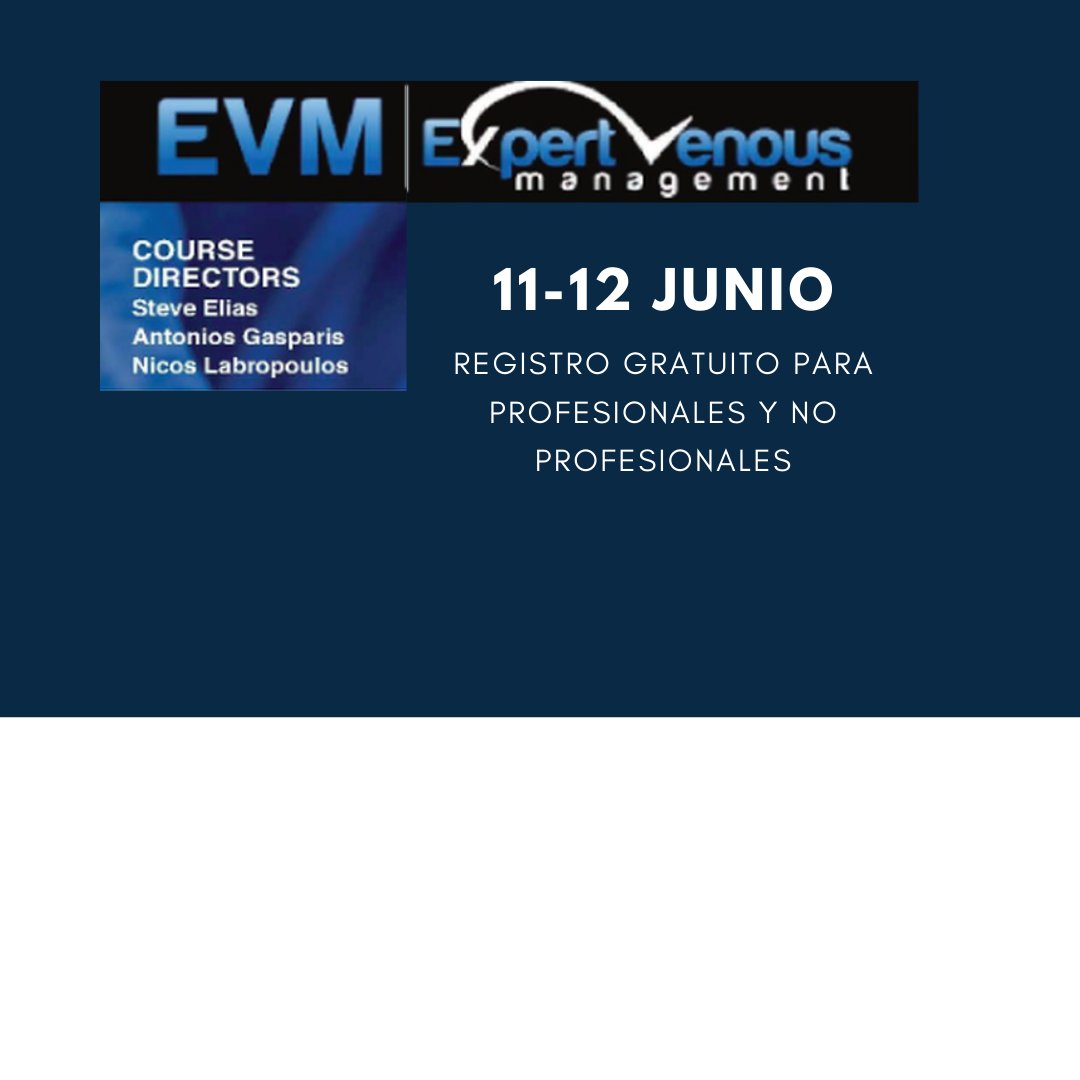Mañana 11 de Junio comienza el Curso Virtual de Educación Venosa Interactivo que el Dr. Rodrigo Rial, presidente del CEFyL, colabora en su difusión.
Registro gratis para profesionales y no profesionales
expertvenousmanagement.com
#doctorrial #soycirujanovascular