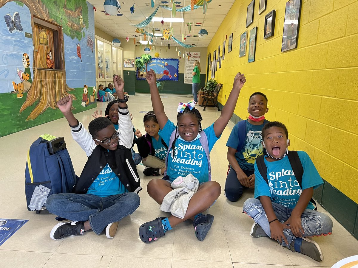kweaverERD's tweet photo. We are LOVING summer reading camp!! @DicksonTigers @PrincipalERD @FondrenERD @Mrs_Partsch https://t.co/7VQvxyDEw8