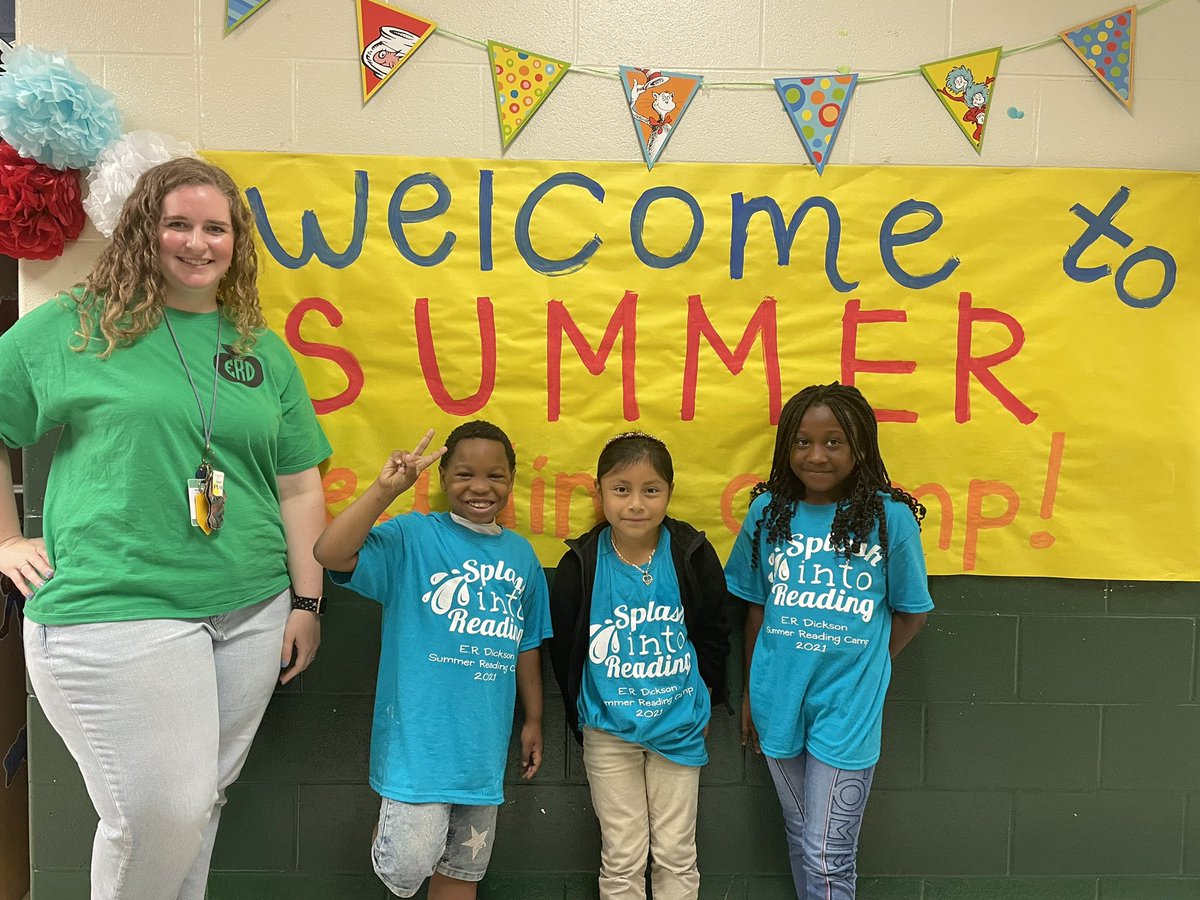 We are LOVING summer reading camp!! <a href="/DicksonTigers/">E.R. Dickson Tigers</a> @PrincipalERD @FondrenERD @Mrs_Partsch