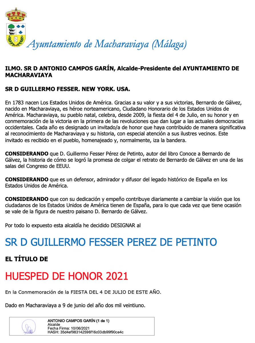 ¡Ya soy de Málaga!