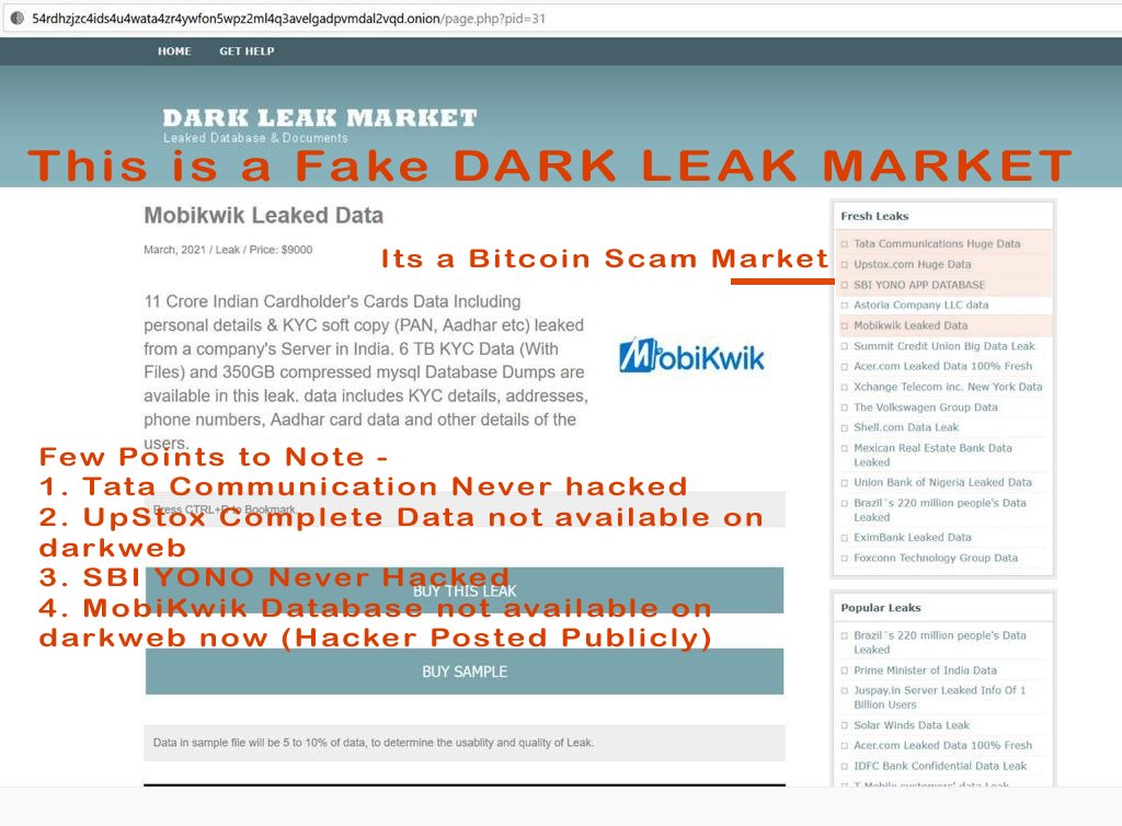 #CowinPortal Not Hacked,Plz don't get swayed away by such handles...this is Fake, It's nothing but Bitcoin Scam..Plz Don't Panic, they are habitual offenders,Fake leak Mkt, these Dark Tracer R freq changing Add to cheat/ mislead 
Govt has also confirmed it
moneycontrol.com/news/business/…