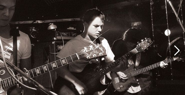 A very happy birthday to both Kim Deal and Joey Santiago. Pixies photographed by Phil Nicholls, 1988. 