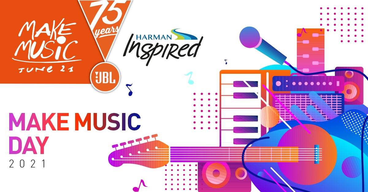 We are feeling #HarmanInspired 🧡Thank you to our partners over at <a href="/Harman/">HARMAN</a> for supporting our #WindowSerenades project with four special performances in four U.S. cities! Visit makemusicday.org/windowserenades for full details! 🪟🎶