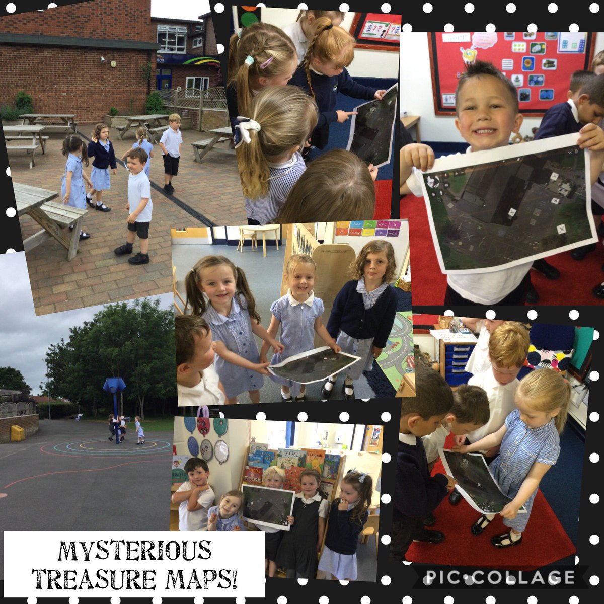 Pirates Topsy and Turvy left us some treasure maps today! We found the hidden sentences and read them in our teams. Great work Reception! <a href="/BarntonMrsL/">Alison Lawson</a> <a href="/BarntonMrsM/">Cerri Morris</a> @BarntonMissB_ <a href="/BarntonMiss_GB/">Miss Bostock</a>