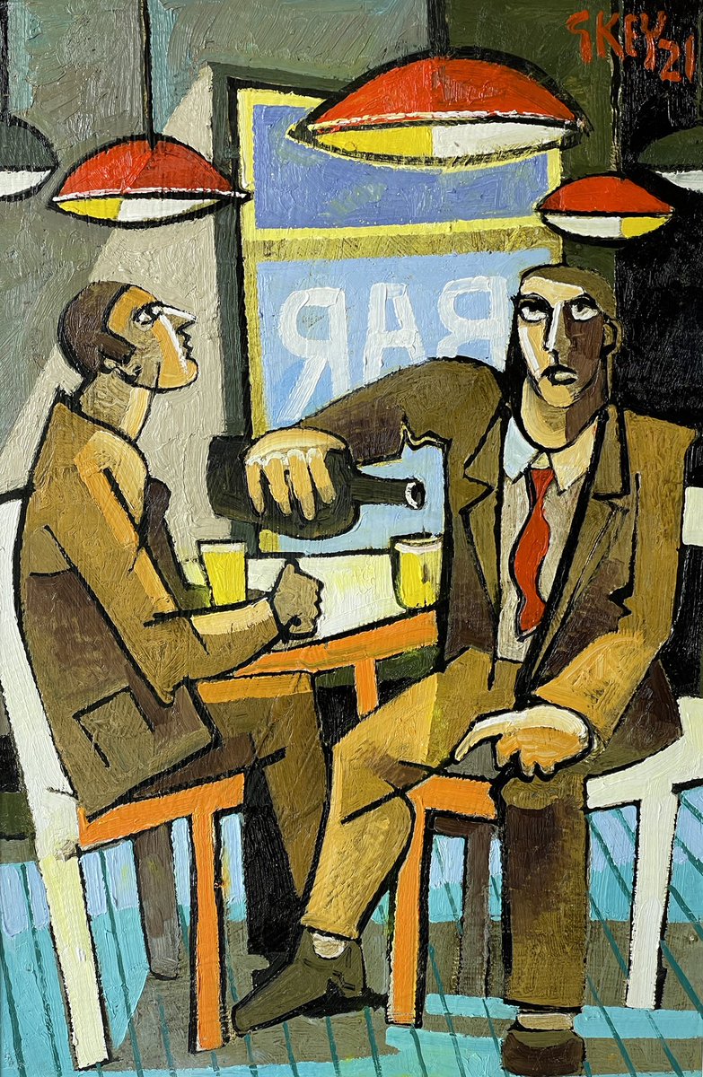 gallerycheshire's tweet photo. Geoffrey Key - Bar Room Drinks.
#geoffreykey #contemporaryart #manchesterart #manchester #northernart #picasso #modernart #cheshire #cubist #northernart #bramhall #fineart #pub #britishpub #beerdrinker #manchesterpub https://t.co/bQT7PHYWB8