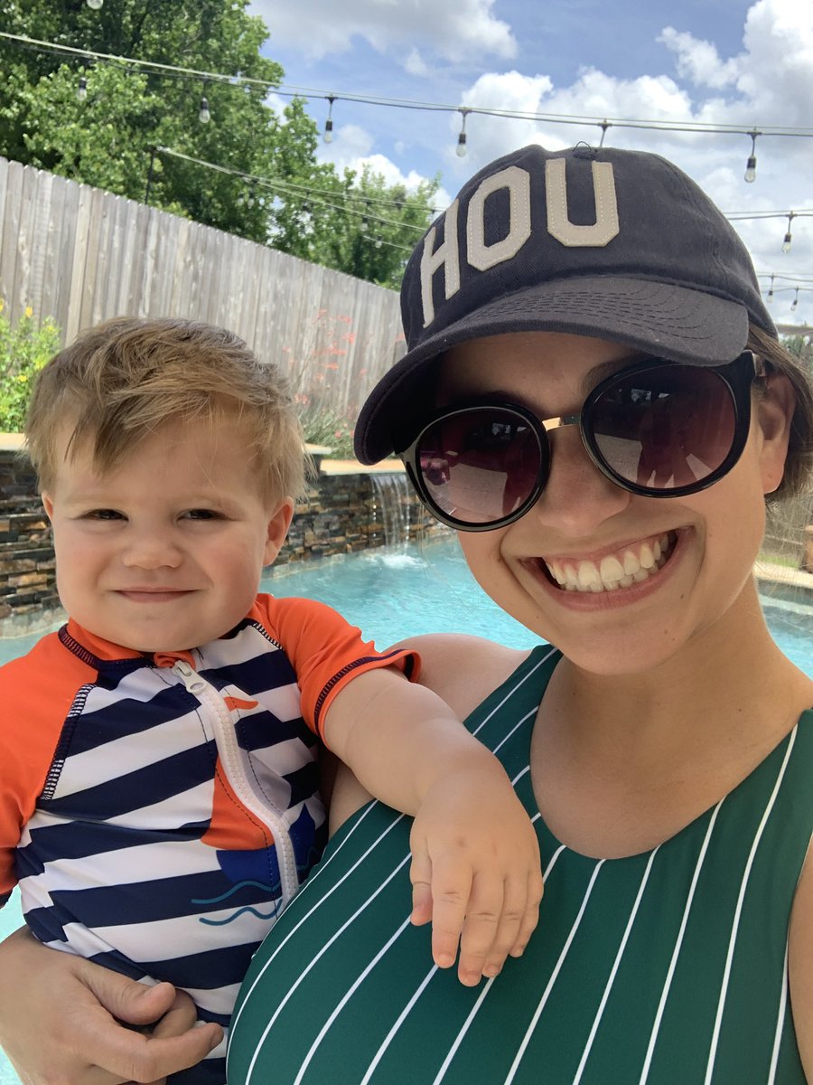 MrsVRea's tweet photo. Elliott’s first time in the pool since he was 3 months old! It’s a whole new world now!! #sunscreenALLday #pooltimeselfie #WHESummerSelfieBingo2021 @HumbleISD_WHE https://t.co/jng0SO7iPE
