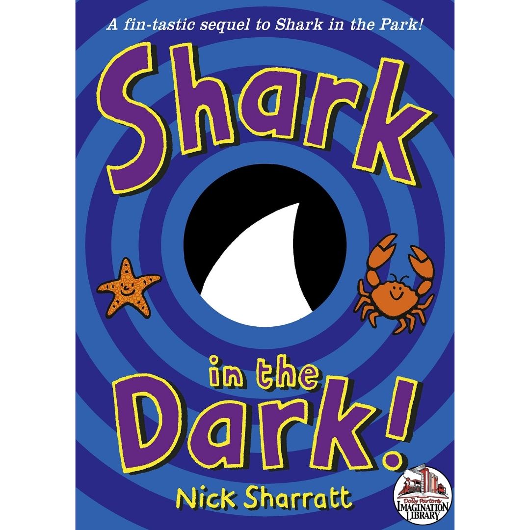 If your child loves "Shark in the Park" by @NickSharratt1, then they will adore this fantastic sequel! Timothy is looking out into the night with his telescope. Peep through the holes in the pages to guess what he's spotted! #DollysLibrary #UKBook #IrelandBook