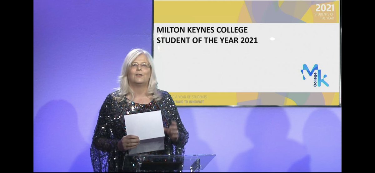 Arv_Kaushal's tweet photo. The moment when  @CEOMKCollege zoomed live into the lounge of the #MKCSOTY Award winner for 2021 …

Fahamida so so well deserved.. even if it’s just for your amazing positivity and smile… and your reaction!!! 

@MKCPrisons @MKCollege @SouthCentralIOT https://t.co/Iab1oHxscO