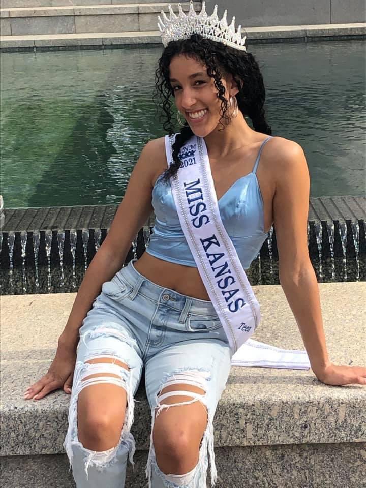 We are cheering for our favorite pageant Queen this week as she competes in Atlanta representing Kansas! Grace is a sophomore cheerleader this coming year!